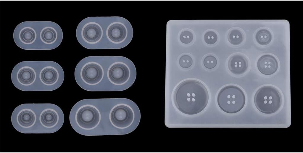 Moule A Gateau En Silicone Moule Pour Fabrication De Bijoux Bricolage Divers Tailles Moule Pour Resine Sharplace 7x Diy Bouton Yeux De Poupee Loisirs Creatifs Perlage Et Bijoux Napravi Rs