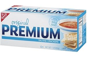 Nabisco Premium Saltine Crackers, Original 16 oz (Pack of 2)