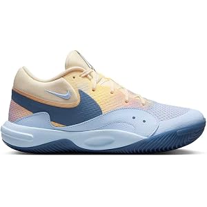 Nike Hyperquick SE Volleyball Shoes (Coconut Milk/Hydrogen Blue/Diffused Blue)