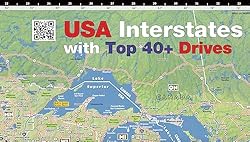 StreetSmart® USA Interstate Road Map by VanDam