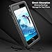 iPhone 7 Plus/8 Plus Waterproof Case, GOCOOL Built-in Screen Protector Full Sealed Cover, Clear Sound, Shockproof, Dustproof (Black)