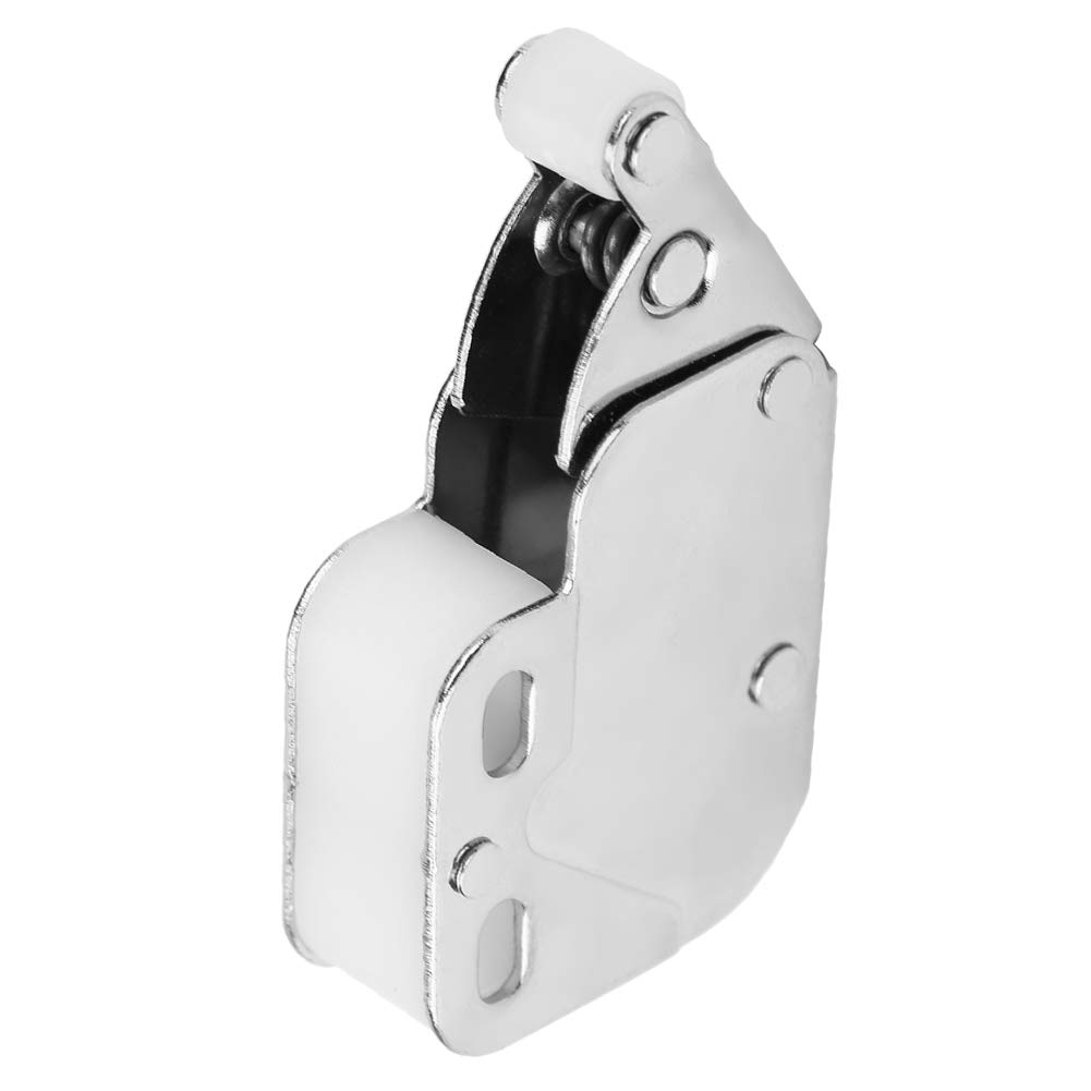 Garosa 10 PCS Touch Catch Lock Steel Mini Bounce Cabinet Door Latch Drawer Cabinet Lock with Mounting Screws