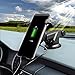 Wireless Smartphone Car Charger Mount - Dash, Air Vent, and Windshield Phone Holder For iPhone X, 8/8 Plus, Samsung Galaxy S8, S7 Edge, S6, Note 8 5 and other Qi Enabled Devices