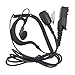 Tenq G Shape Police Earpiece Headset Mic for Motorola Radio Xpr3300 Xpr3500 XIR P6620 XIR P6600 E8600 E8608 Mototrbo