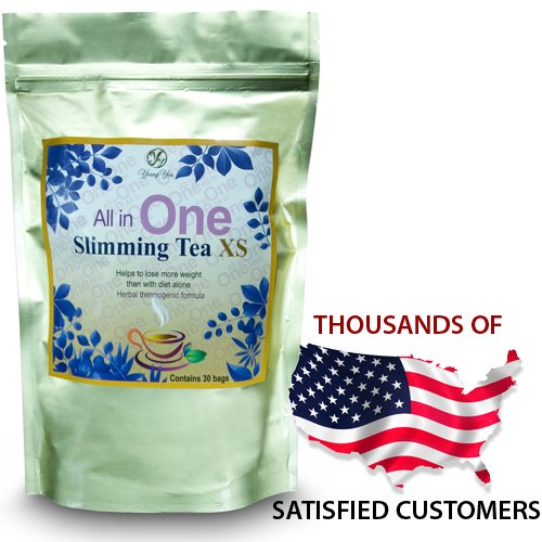 Weight Loss Tea - All in One Extra Strength Thermogenic Diet Tea 100% All Herbal ingredients formulated to control... image