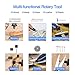 HoLife Rotary Tool Kit, 120PCS Rotary Accessory Kit with Variable Speed, Flexible Shaft, Multi-function for Craft, Wood Carving, Sanding