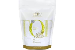 Italwax Top Line Argan - 750g / 1.65lb - Hard wax beads for hair removal - Argan oil fragrance - Synthetic formulation ideal for sensitive skins - Recommended for Bikini Area and Armpits