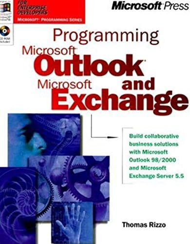 Programming Microsoft Outlook and Microsoft Exchange (Microsoft Programming) Paperback – March 1, 1999