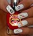 Cleveland Cavaliers Fans! For You: Set of 52 Clear Waterslide Nail Decals with Cleveland Cavaliers Art and Logos.C1-52 by One Stop Nails