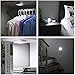 DEWENWILS COB LED Night Light, Battery (Included) Operated Closet Light, Dimmable Cordless Light with Switch, Ultra Bright Nightlight for Shelf, Kitchen, Garage, Under Cabinet, 200 Lumen, 4 Pack