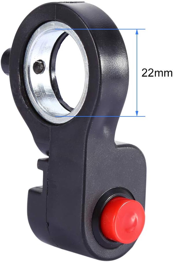 Motorcycle Handlebar Horn Switch, Universal 7/8'' Motorcycle Horn Switch Push Button On Off Switch ATV Bike Starter Kill Switch - Image 4
