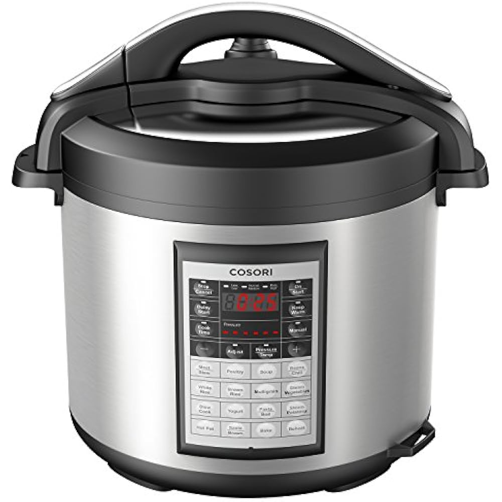 CP018PC Electric Pressure Cookers 8Qt 8in1 Instant Stainless Steel