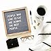 510 Pcs Letter Board Set White Plastic for Changeable Felt Letter Boards, 3/4 inch Letters, Including Numbers, Symbols for Sign Message Board