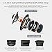 RECCAZR Computer Speakers with Surround Sound 2.0CH USB Wired Powered Multimedia Speaker for Desktop/TV/PC/Laptops/Smart Phone Built-in Four Loudspeaker Diaphragm (Gray)