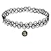 Cozylife Letter Black Choker for Girls Kids Women Pink Cute Necklace Gothic Tattoo Henna Magic Necklaces Best Gifts