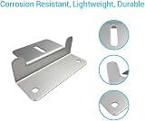 Renogy Solar Panel Z Brackets Holder 2 Sets Mounting Kit with Nuts Screws view 2