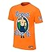 WWE John Cena Respect. Earn It. Orange Youth Authentic T-Shirt Orange Large
