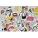 50PCS Super Cool Cute Pink Girl Stickers for Laptop Computers, Phone Cases and Bullet Journals (Pink Girl)