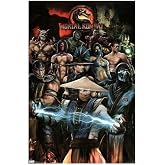 Da Bang Custom Mortal Kombat Group Classic Bedroom Setting Home Decoration Poster Prints Size 50x75cm C967