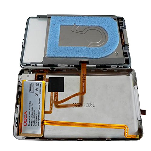 Battery Replacement for Apple iPod Video 60GB/80GB iPod Classic 1th/3th 160GB, 850MAH 3.7V Li-Polymer Rechargeable Battery with Opening Tool Kit, Compatible with Model No.616-0232