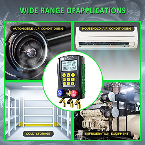 Refrigeration Digital Manifold Gauge Set for Air Conditioning