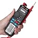 BSIDE ADM92 Pocket Digital Multimeter True RMS Auto-Ranging 6000 Counts DMM Temperature Capacitance Voltage Hz Live Wire Check V-Alert Diode Continuity Ammeter Multi Tester Meter with Back Clip
