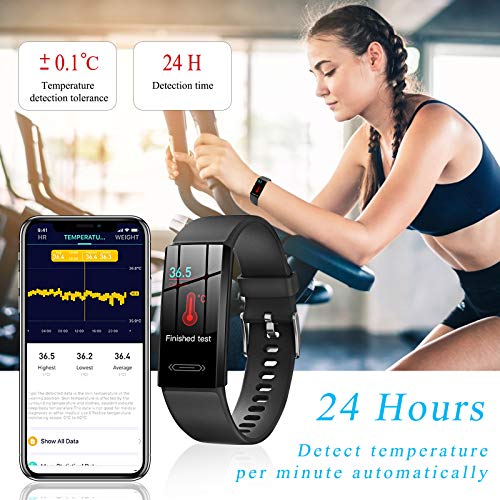 V100S Fitness Activity Tracker for Men Women Teens with AllDay Body