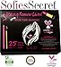 SofiesSecret Makeup Remover Facial Pads 100% Natural & Organic Extracts Travel Pack, 25 Count, 100% Pure Bamboo, Extra Thick, Organic, Recyclable, Cruelty Free & Vegan, LIGHT MOISTEN