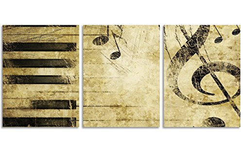 Musical Notes And Piano Wall Art & Canvas Prints - View #11