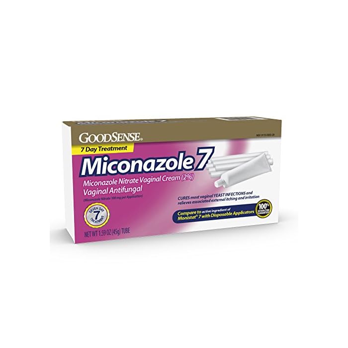 GoodSense Miconazole Nitrate Vaginal Cream (2%) & 7 Disposable Applicators