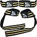 Lifting Straps (2 Pairs/4 Straps) for Weightlifting/Cross Training/Workout/Gym/Powerlifting/Bodybuilding-Support For Women & Men - Premium Quality Equipment & Accessories -Avoid Injury