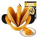SAVORLIVING Mango Slicer Stainless Steel Blades with Non Slip Handles Extra Large Mango Cutter Divider for [up to 3.6 Inch Mango]