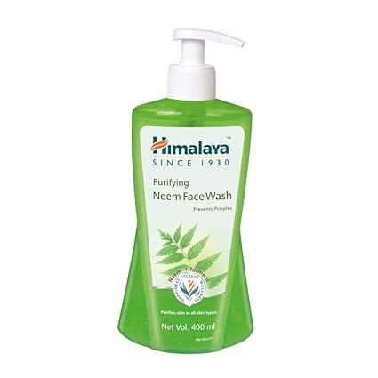 Himalaya Purifying Face Wash, 400 ml (Neem)