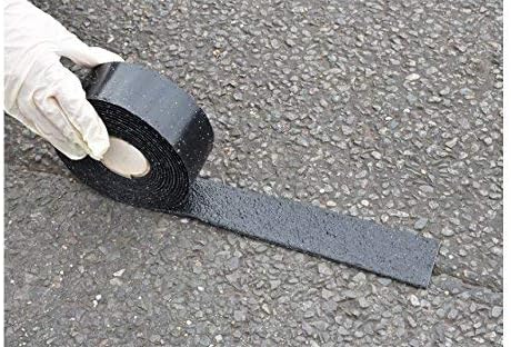 Mind The Gap Tarmac Asphalt Joint Repair Overband Tape 50mm wide x 10m Long Driveway Road & Path, Black, 10m x 5cm x 0.3cm - Image 4