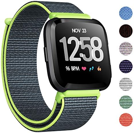 XIMU Compatible with Fitbit Versa Strap &Versa Lite Strap, Adjustable Strap Sports Strap Wrist Strap Bracelet Replacement Accessories Compatible Women Men