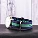 Clockwork Synergy® Classic Nylon Ballistic watch straps bands (20mm, Navy/Green)
