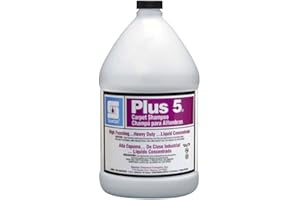 SPARTAN CHEMICAL Spartan Contempo Plus-5 Heavy-Duty Carpet Cleaner, Gallons, 4 Per Case