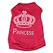HP95 TM Fashion Pet Dog Cat Cute Princess T-Shirt Clothes Vest Summer Coat Puggy Costumes (S)
