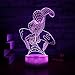 Spiderman Night Light for Kids Christmas Gift Led 3D Illusion Lamp Desk Unique Boys Toys Adult Home Decor Office Bedroom Room Red Web Shooter Party Decorations Nursery Lighting 7 Color Crackle Western