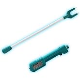 Cattle Prod Waterproof Cattle Prod Stick with LED Light Rechargeable Electric Livestock Prod