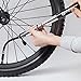 PUMPICO NEW Mini Bike Pump - Universal Bicycle Pump For Presta And Schrader Valve - Functional and Sturdy Aluminum Alloy Body and Ergonomical Handle with Smarthead Nozzle – Pressure Up to 140 PSI