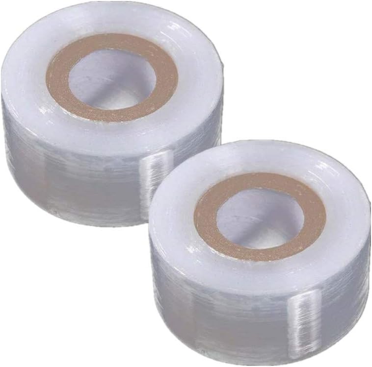 4EVERHOPE 2PCS 120mx3cm Self-adhesive Grafting Tape Stretchable Fruit Tree Nursery Plants Tools