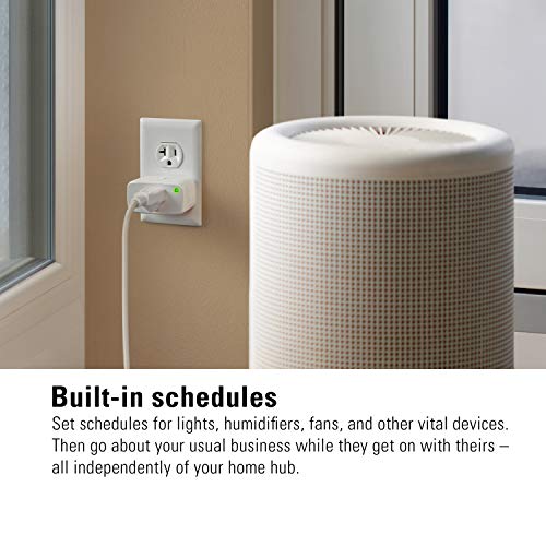 Eve Energy 20EBJ4101 Apple HomeKit Home, Smart Plug & Power Meter With