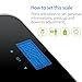 1byone Body Fat Scale Body Scale Bathroom Scale with Tempered Glass, 180kg/400lb Weight Capacity, 10 Users Auto Recognition, Measures Weight, Body Fat, Water, Muscle, Calorie and Bmi, Black