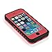 iPhone 5C WaterProof Case, iPhone 5C Case, Zoumba Waterproof Phone Case Cover For Apple iPhone 5C Shock-Absorbing Bumper Dirtproof SnowProof - Pink