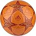 adidas Performance Champions League Finale Capitano Soccer Ball, Unity Orange/Craft Chili Red/Shock Slime, Size 5