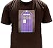 Doctor Who TARDIS Sound Activated LED Light Up Adult T-Shirt (Adult X-Large)