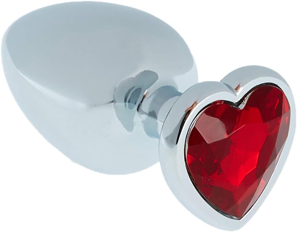 You2Toys Diamond Butt Plug, Large, Red