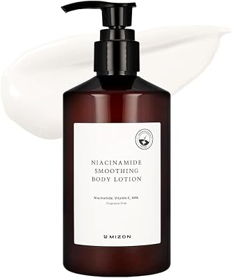 [Mizon] Lozione Corpo Levigante alla Niacinamide (300 ml) AHA, vitamina C, acido ialuronico, idratazione regolare, cura della pigmentazione, esfoliazione delicata (Niacinamide Smoothing Body Lotion)