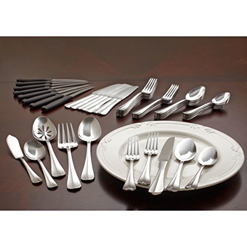 Pfaltzgraff Everyday Simplicity 53-Piece Stainless Steel Flatware
